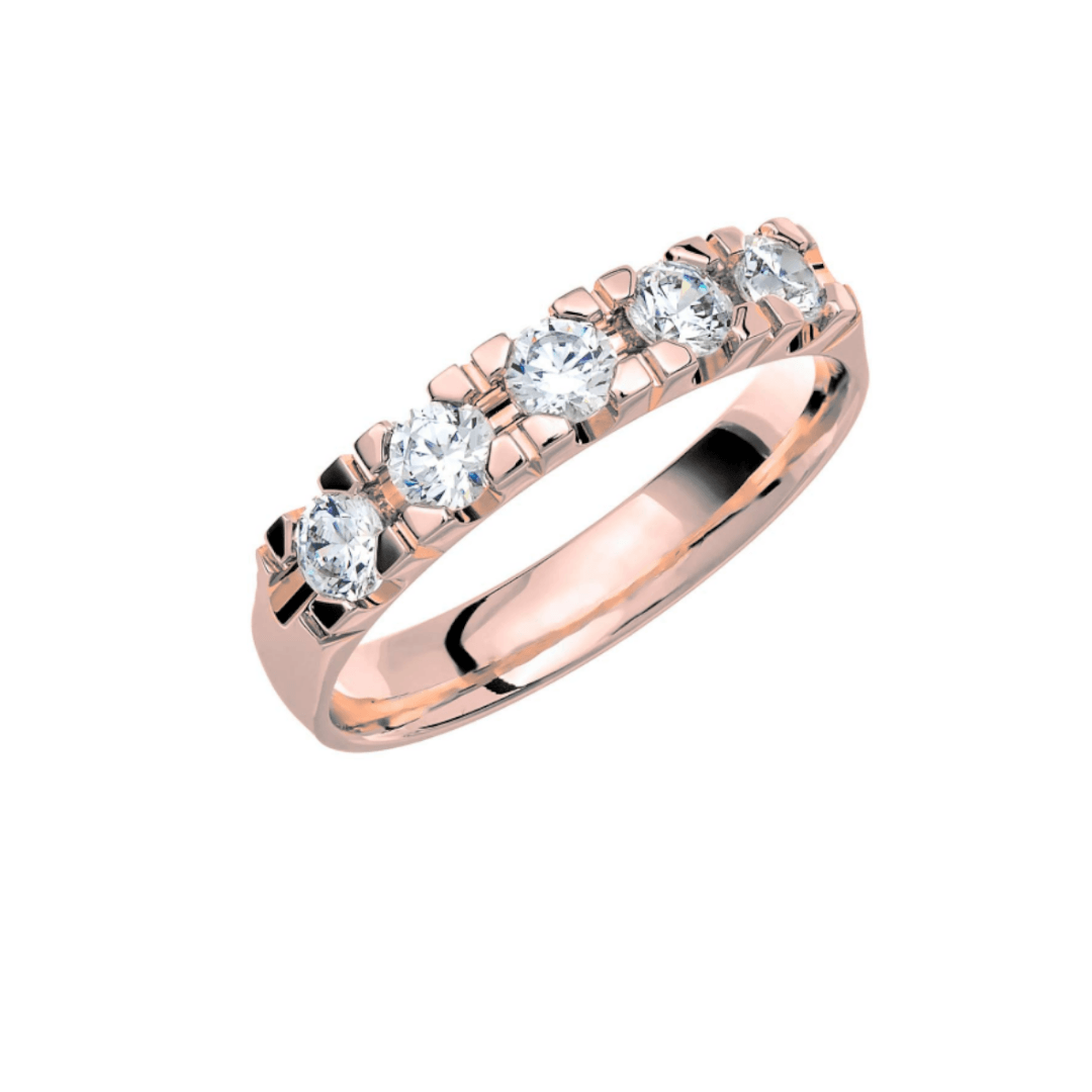 Schalins Store Collection 2 - punakultainen timanttisormus pk41-pk-150 - Puustjärven Kello & Kulta