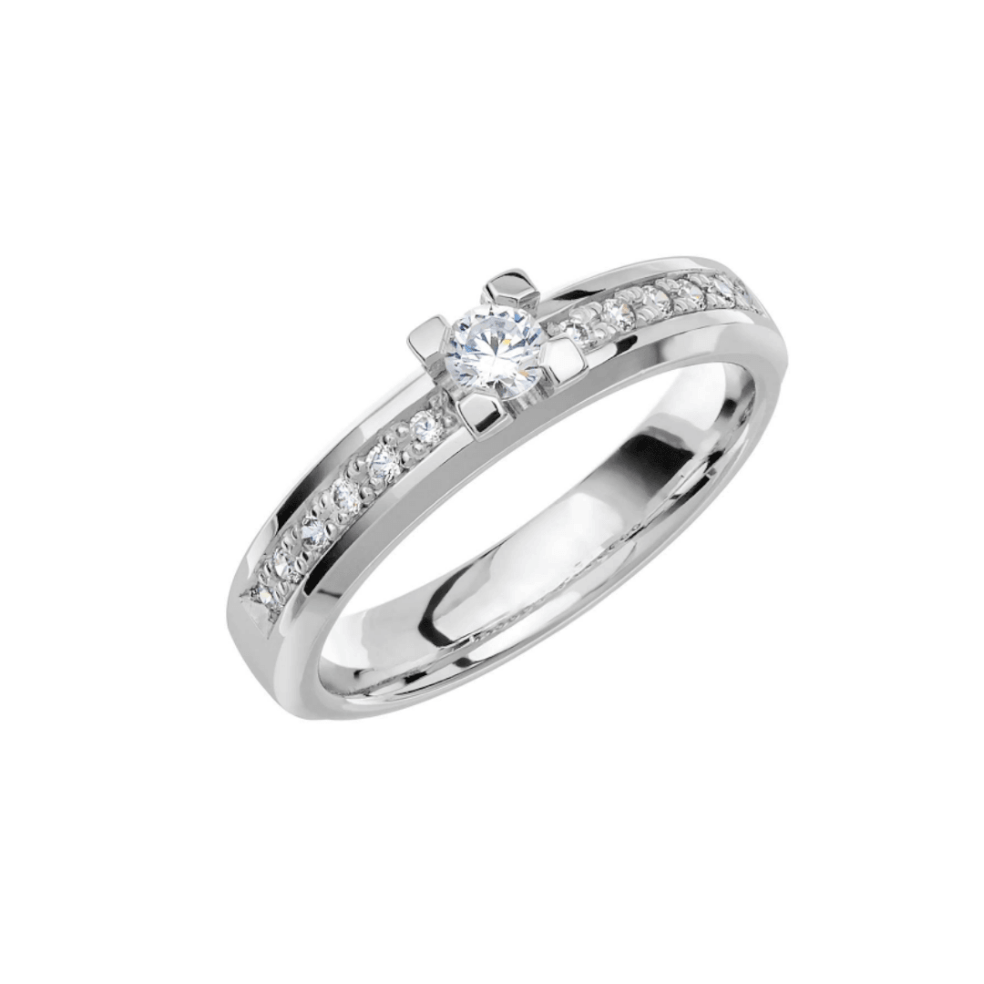 Schalins Store Collection 2 - valkokultainen timanttisormus pk53-vk-150 - Puustjärven Kello & Kulta