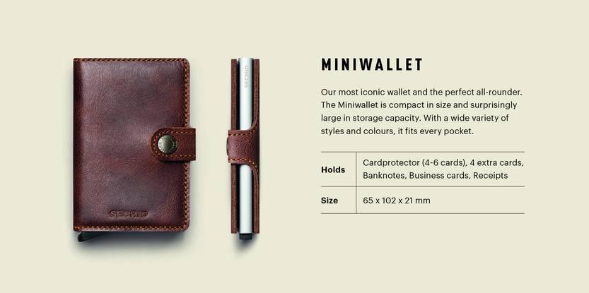 Secrid Miniwallet Original Black - Puustjärven Kello & Kulta
