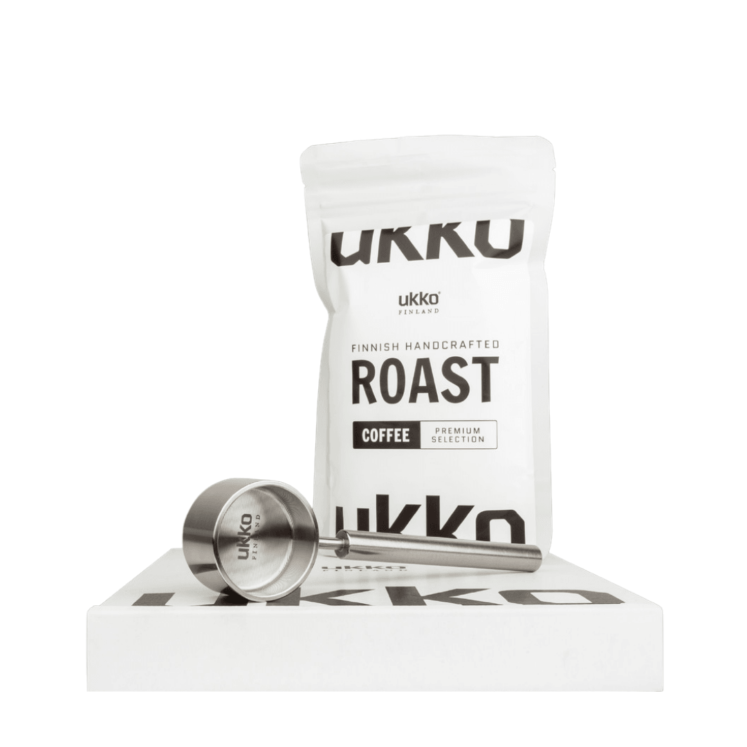 Ukko Roast kahvimitta ja Arabica paahto 150g - Puustjärven Kello & Kulta