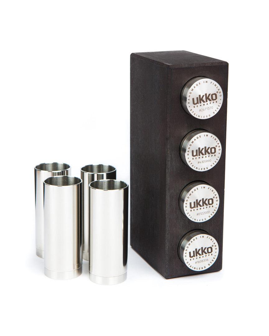 Koivu Ukko 4 kpl snapsilasit 41141 - Puustjärven Kello & Kulta