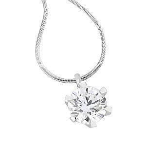 Sandberg Kuunsäde - valkokultainen timanttiriipus V-1515-W-019 - Puustjärven Kello & Kulta