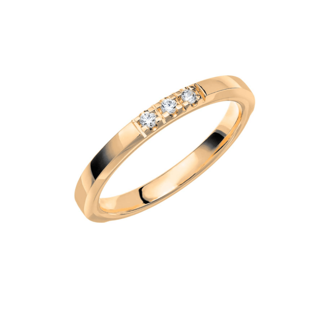 Schalins Store Collection 2 - keltakultainen timanttisormus pk42-kk-150 - Puustjärven Kello & Kulta