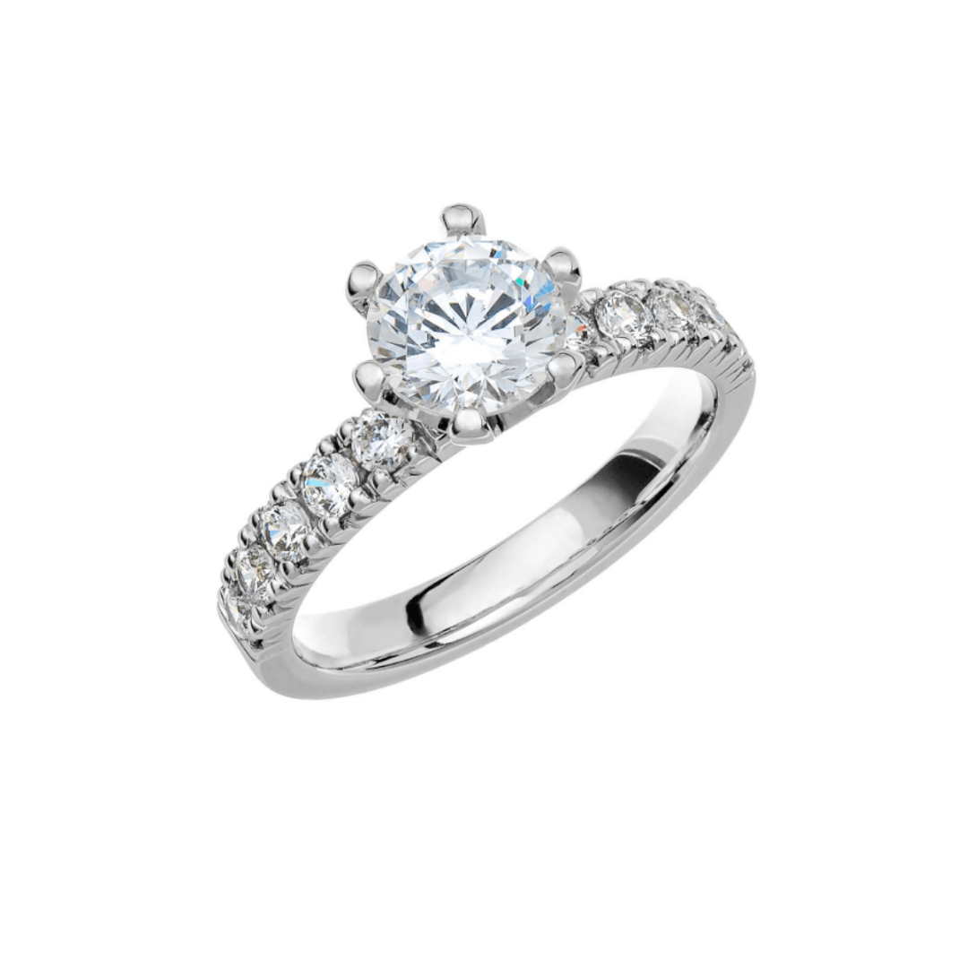 Schalins Store Collection 2 - valkokultainen timanttisormus pk66-vk-150 - Puustjärven Kello & Kulta