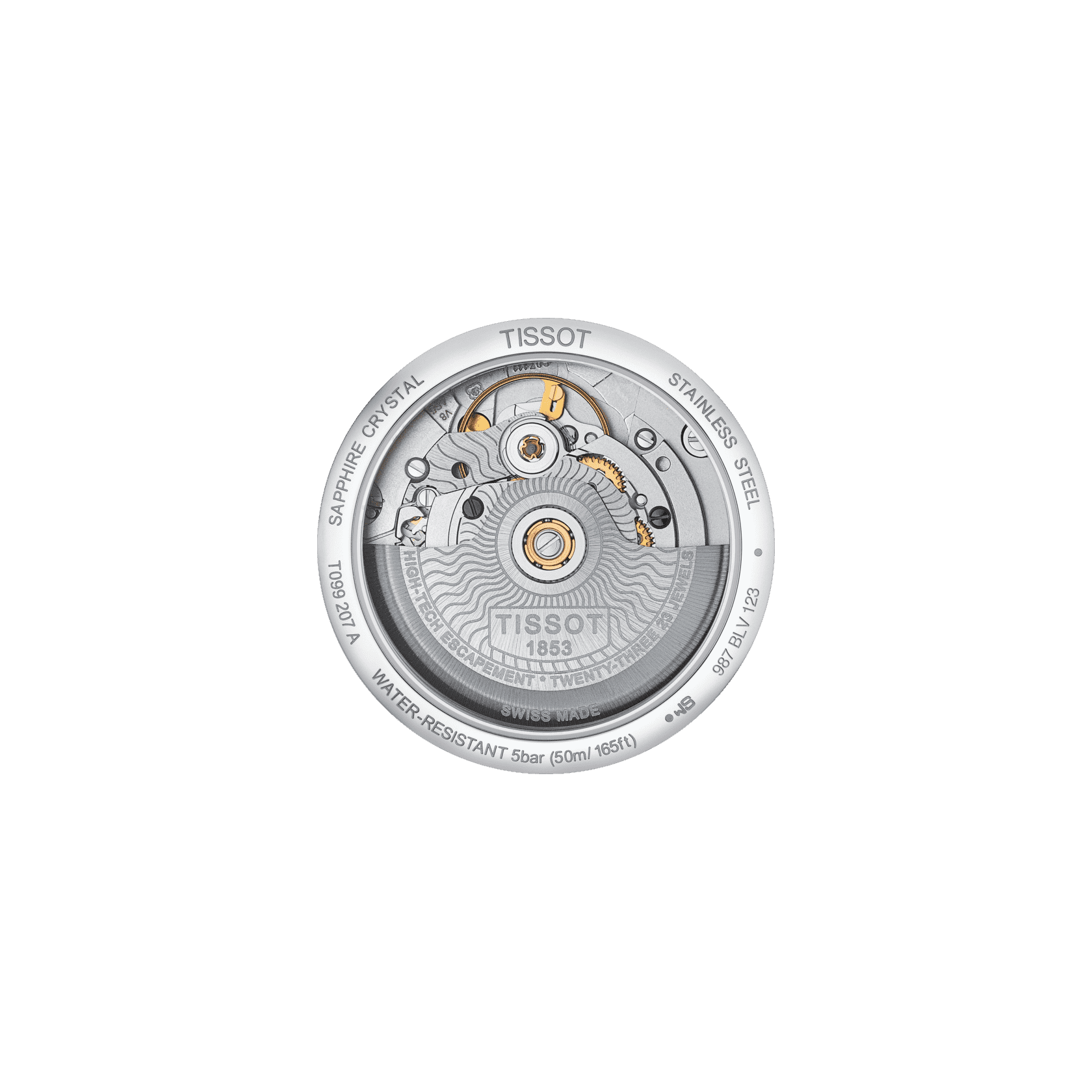 Tissot Chemin Des Tourelles Automatic - naisten rannekello T0992072211800 - Puustjärven Kello & Kulta