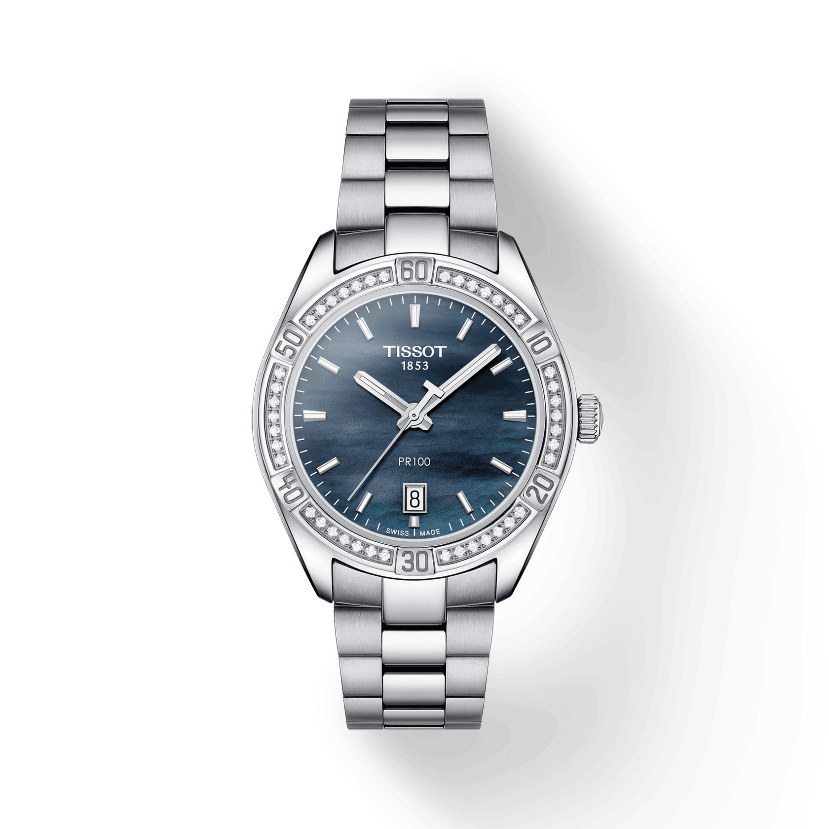 Tissot PR 100 Lady Chic - naisten rannekello T1019106112100 - Puustjärven Kello & Kulta