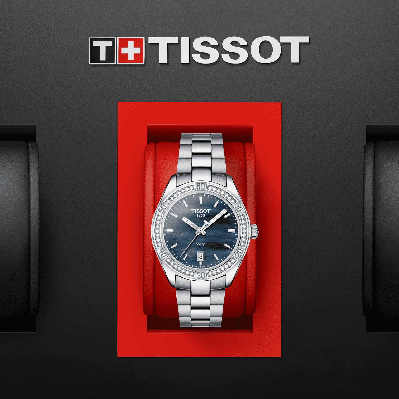 Tissot PR 100 Lady Chic - naisten rannekello T1019106112100 - Puustjärven Kello & Kulta