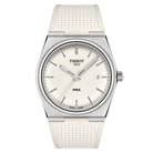 Tissot PRX Quartz rannekello valkoisella silikoni/kumirannekkeeella T1374101701100 - Puustjärven Kello & Kulta