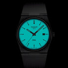 Tissot PRX Quartz rannekello valkoisella silikoni/kumirannekkeeella T1374101701100 - Puustjärven Kello & Kulta