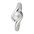 Kohinoor Lily - valkokultainen helmisormus 013-214V-06-150 - Puustjärven Kello & Kulta