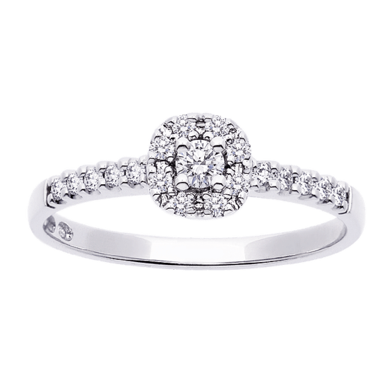 Festive Vintage Jasmin timanttisormus 14-561-025-W valkokulta - Puustjärven Kello & Kulta