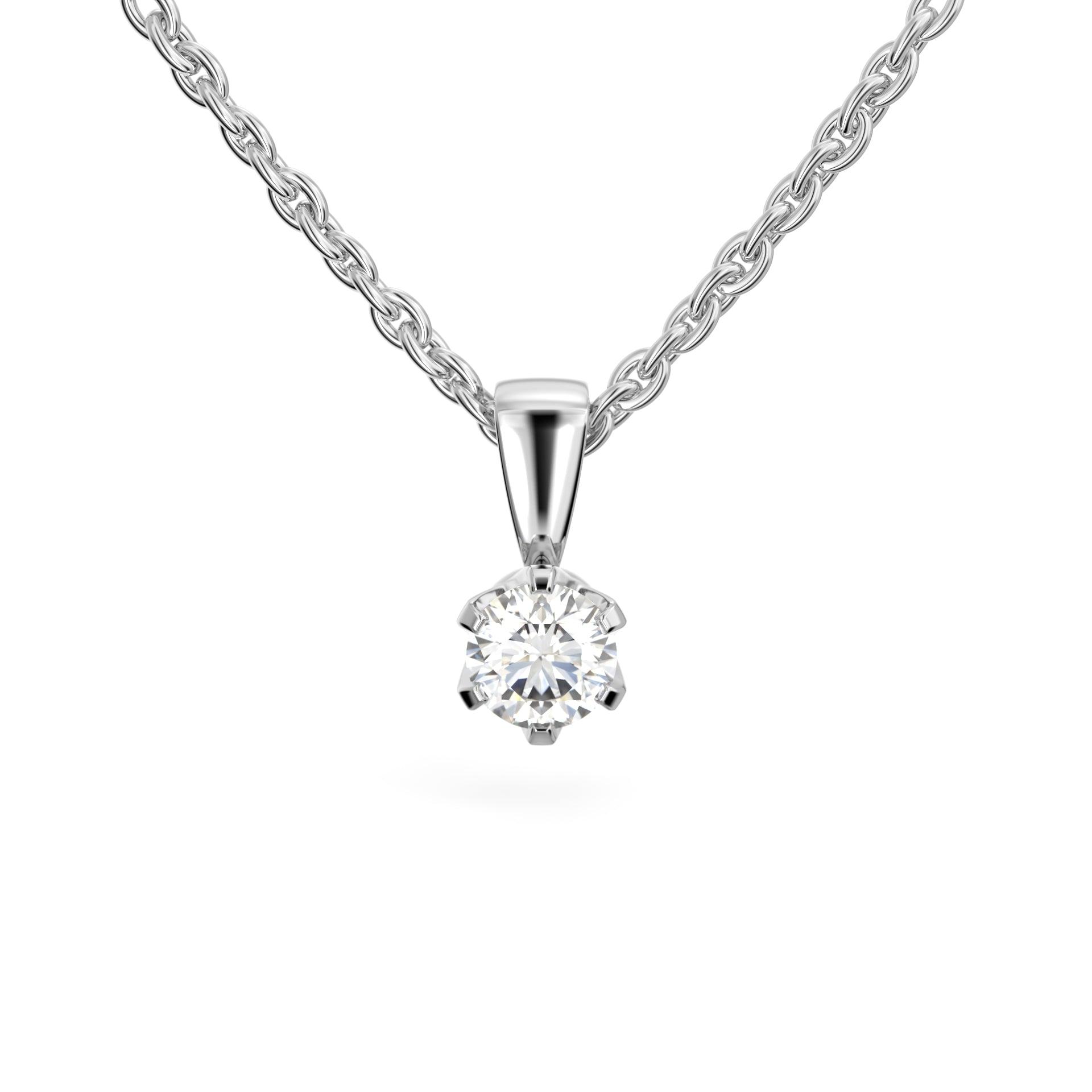 Classic 0,45ct H/Si riipus valkokulta - Puustjärven Kello & Kulta