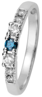 Kohinoor 033-216VOC-29 Estelle timanttisormus
Yhteispaino: 0,29ct
W/Si + Ocean Blue (sininen) - Puustjärven Kello & Kulta