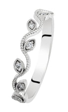 Kohinoor Swan 0,07ct timanttisormus valkokulta 033-431V-07 - Puustjärven Kello & Kulta