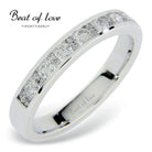 Beat of Love - valkokultainen timanttisormus R-20273DW - Puustjärven Kello & Kulta