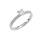 Schalins I'm In Love - valkokultainen timanttisormus love08-vk-150 - Puustjärven Kello & Kulta